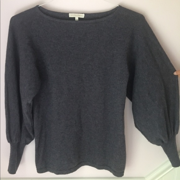 Ann Mashburn Sweaters - Ann Mashburn Cashmere Balloon Sleeve Sweater